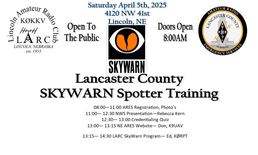 Storm Spotter Training for SKYWARN